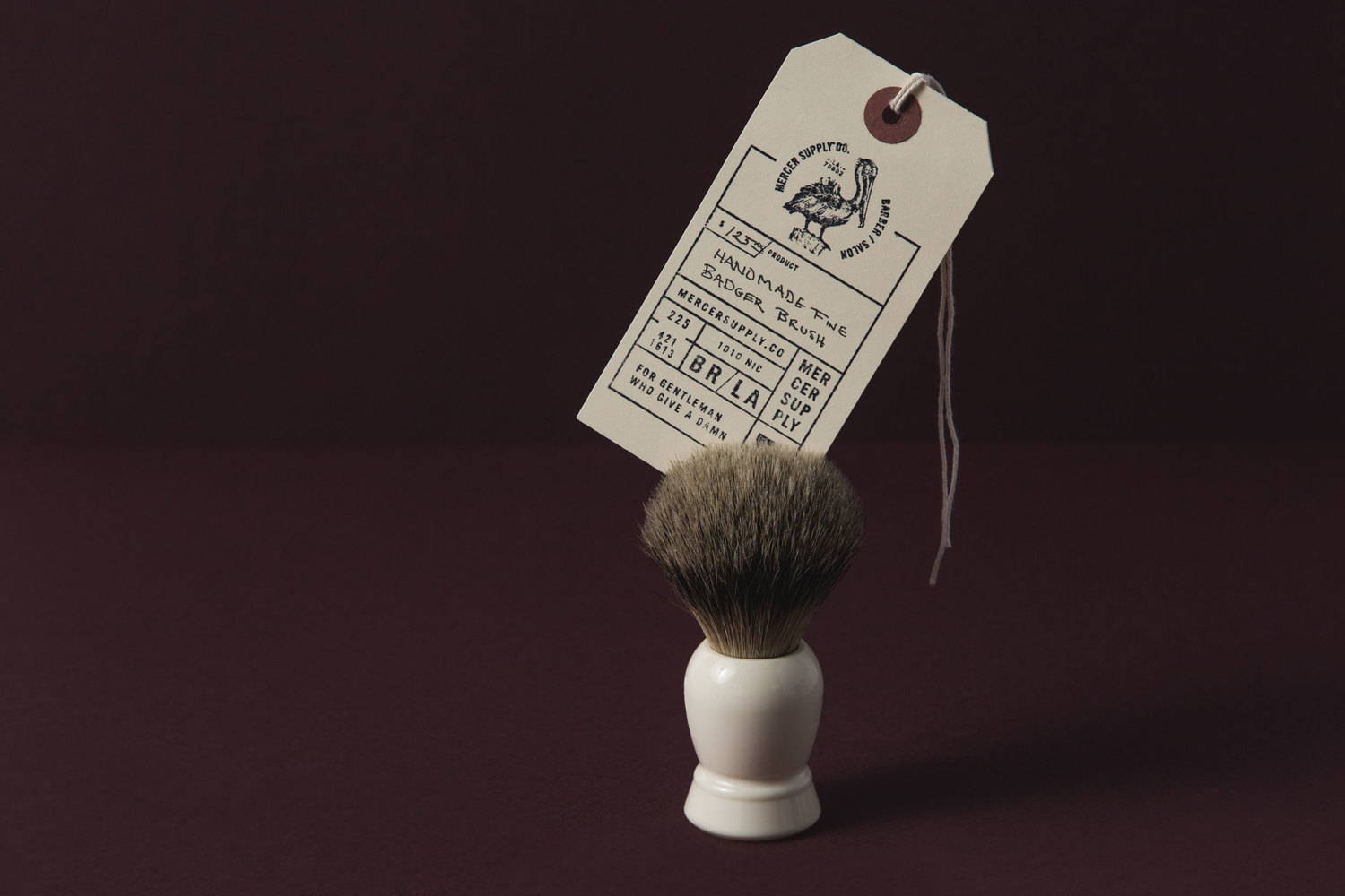 Branding for Tennessee salon and barber Mercer Supply Co. designed by Peck & Co.