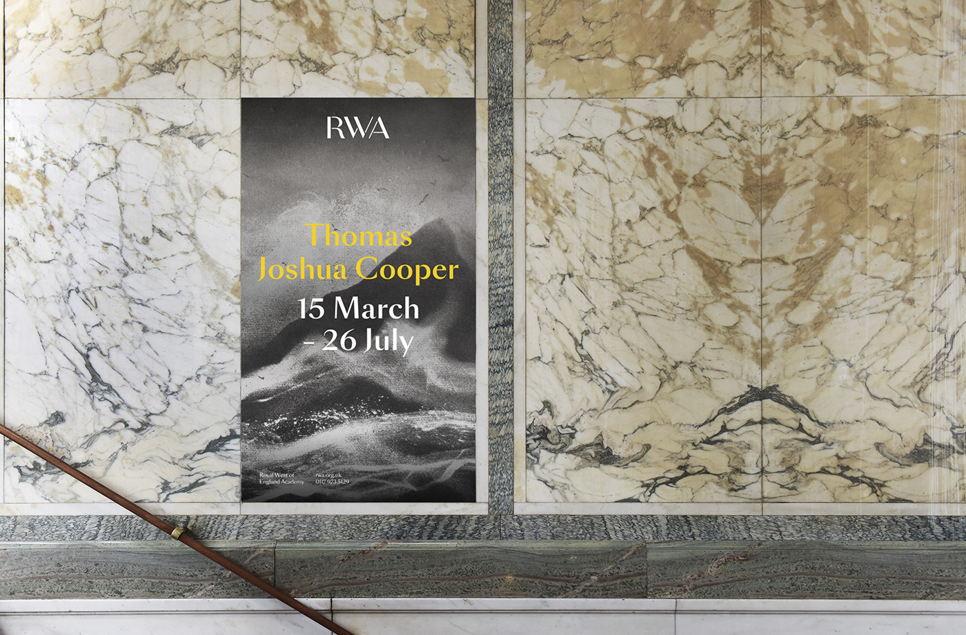 Brand identity and poster for Royal West of England Academy by Spy, United Kingdom