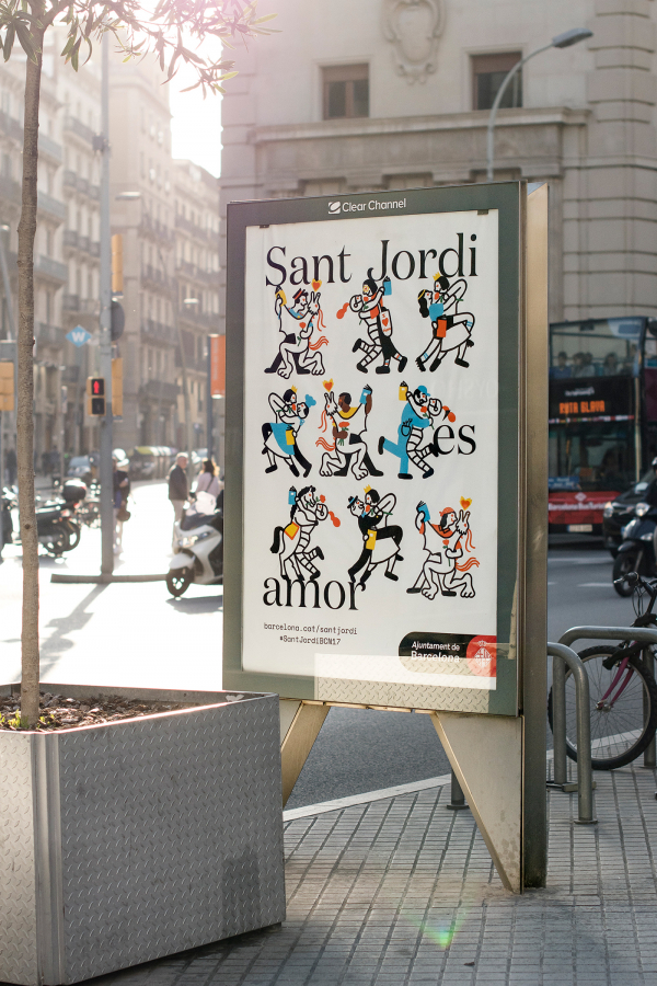 Visual Identity for Sant Jordi Festival '17 by Requena & Capdevila — BP&O