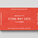 Stone Way Cafe by Shore