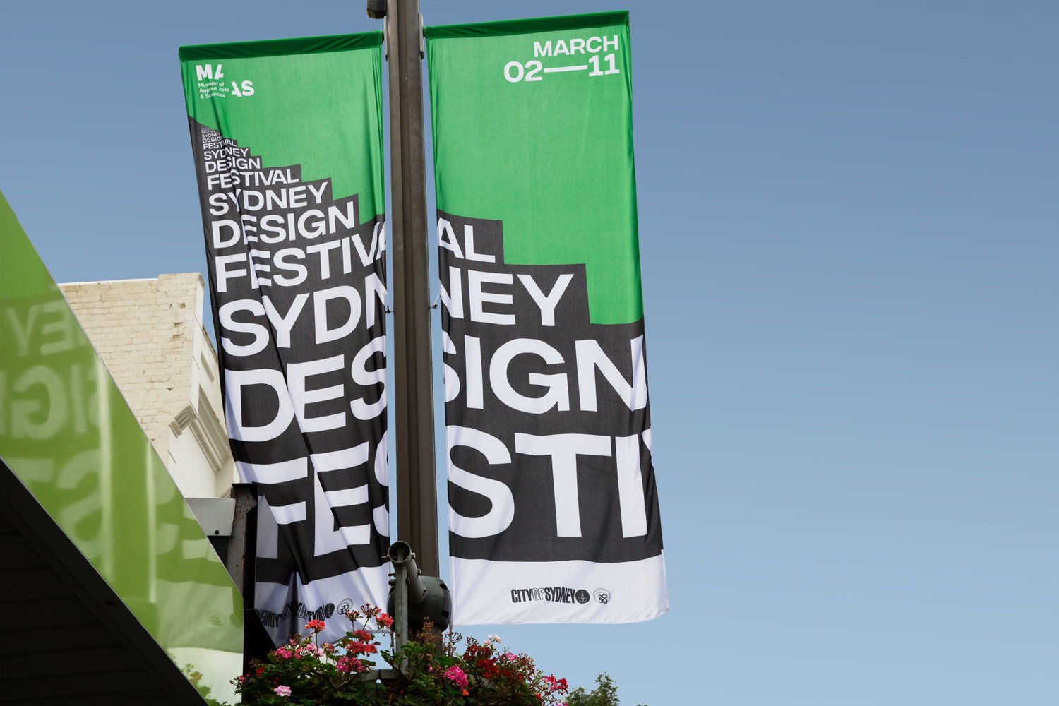 Logo, brochures, invitations, posters and website by Re for the Sydney Design Festival