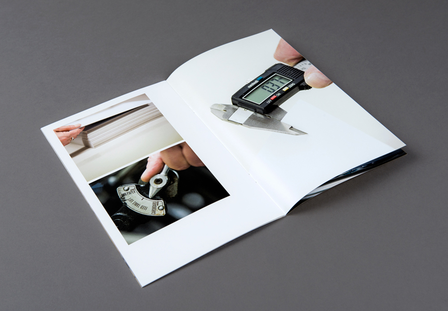 Brochure for Leeds based print production business Team Impression by Design Project