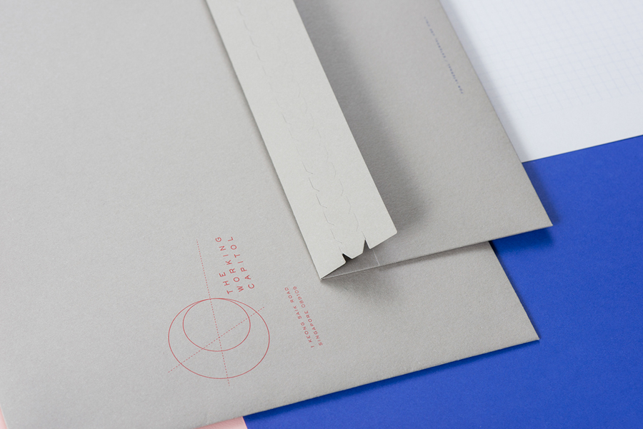 Brand identity and stationery for Singapore co-working space The Working Capitol by Graphic Design Studio Foreign Policy