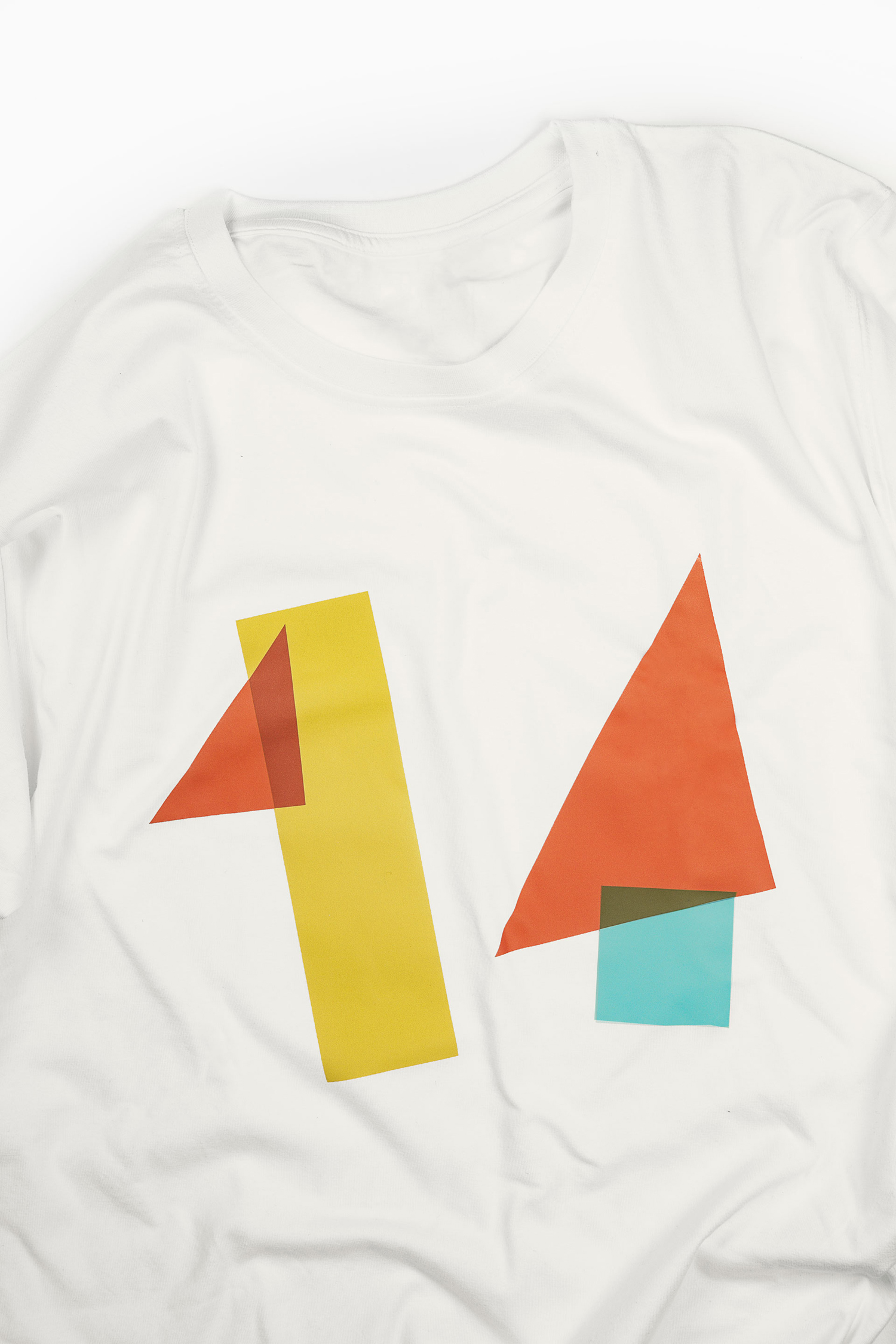 Logo and branded t-shirt designed by Bedow for Swedish creative development studio 14islands