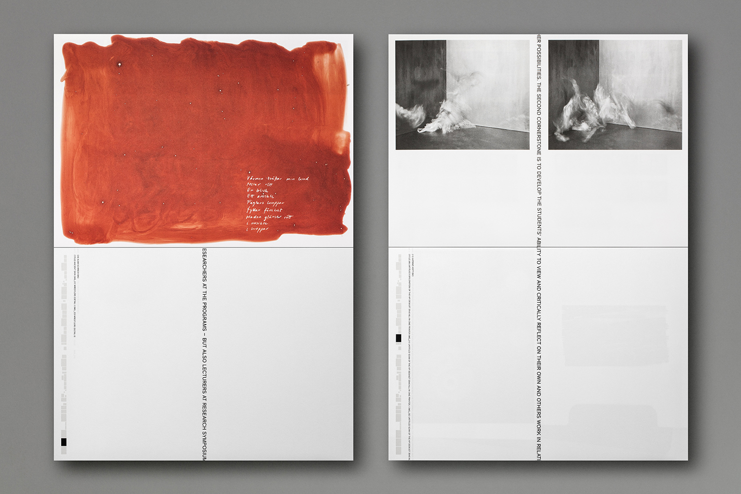 Catalogue design for Next To The Ocean by Lundgren+Lindqvist