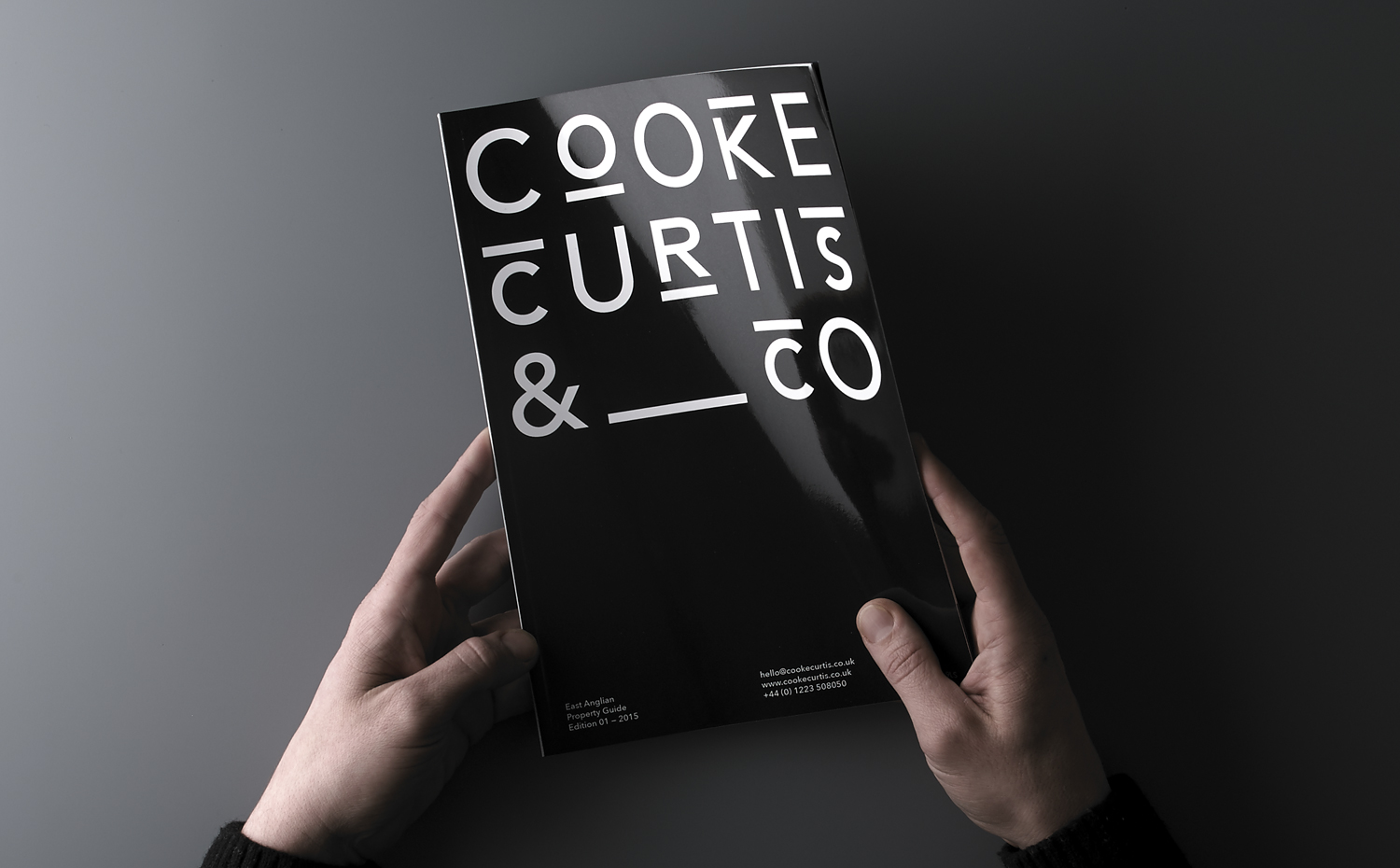 Black & White Branding – Cooke Curtis & Co. by The District, United Kingdom