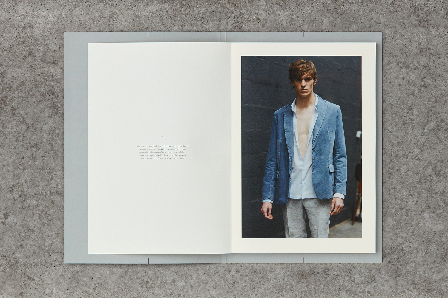 Brand identity and lookbook by Leeds-based graphic design studio Only for Parisian menswear label Helbers