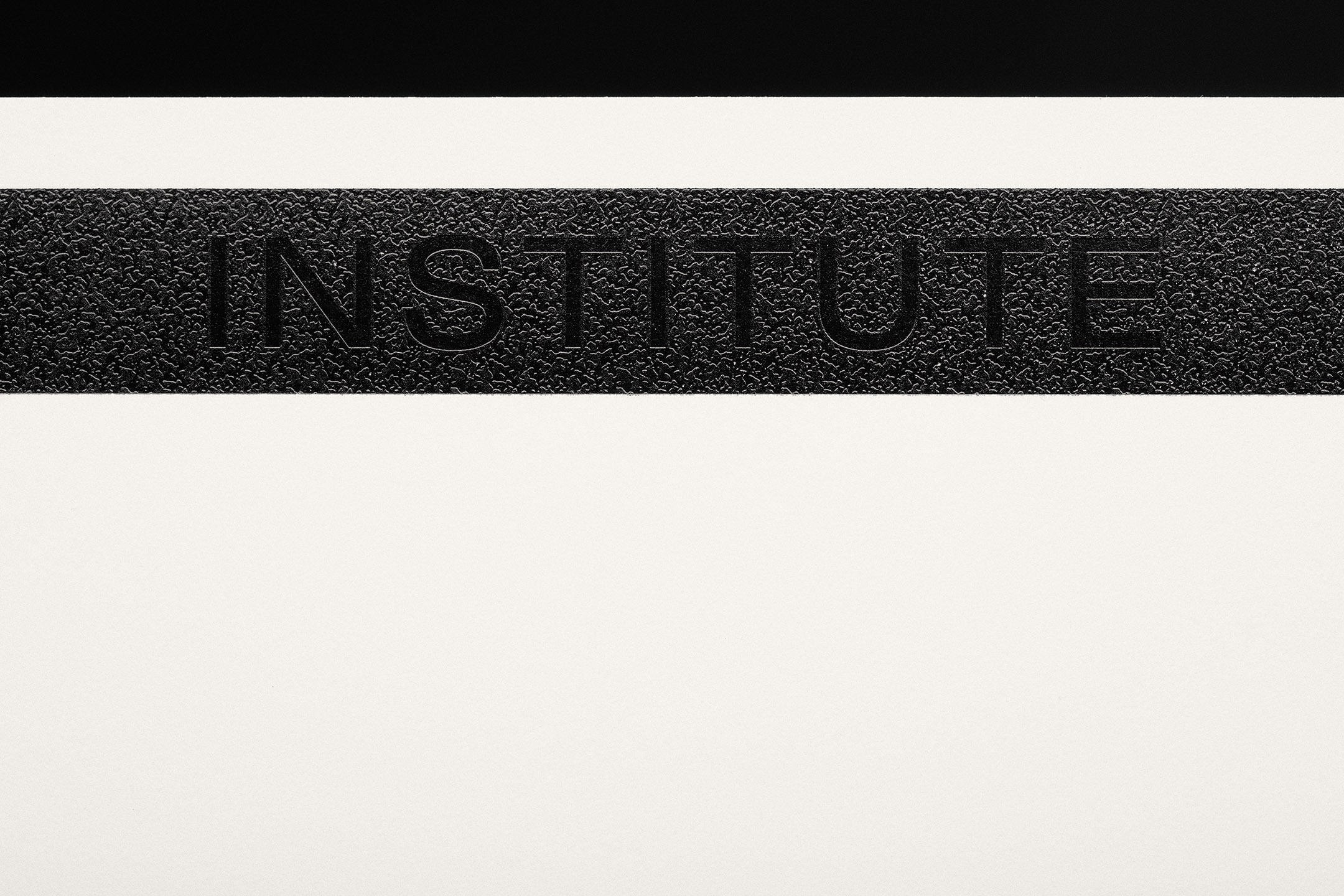 Minimal Design & Branding – Institute by Commission Studio, United Kingdom