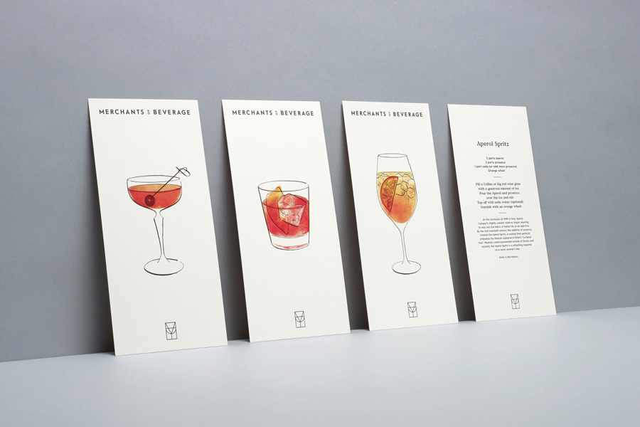 Top 5 Brand Identity Projects of 2014 – Merchants of Beverage designed by Manual