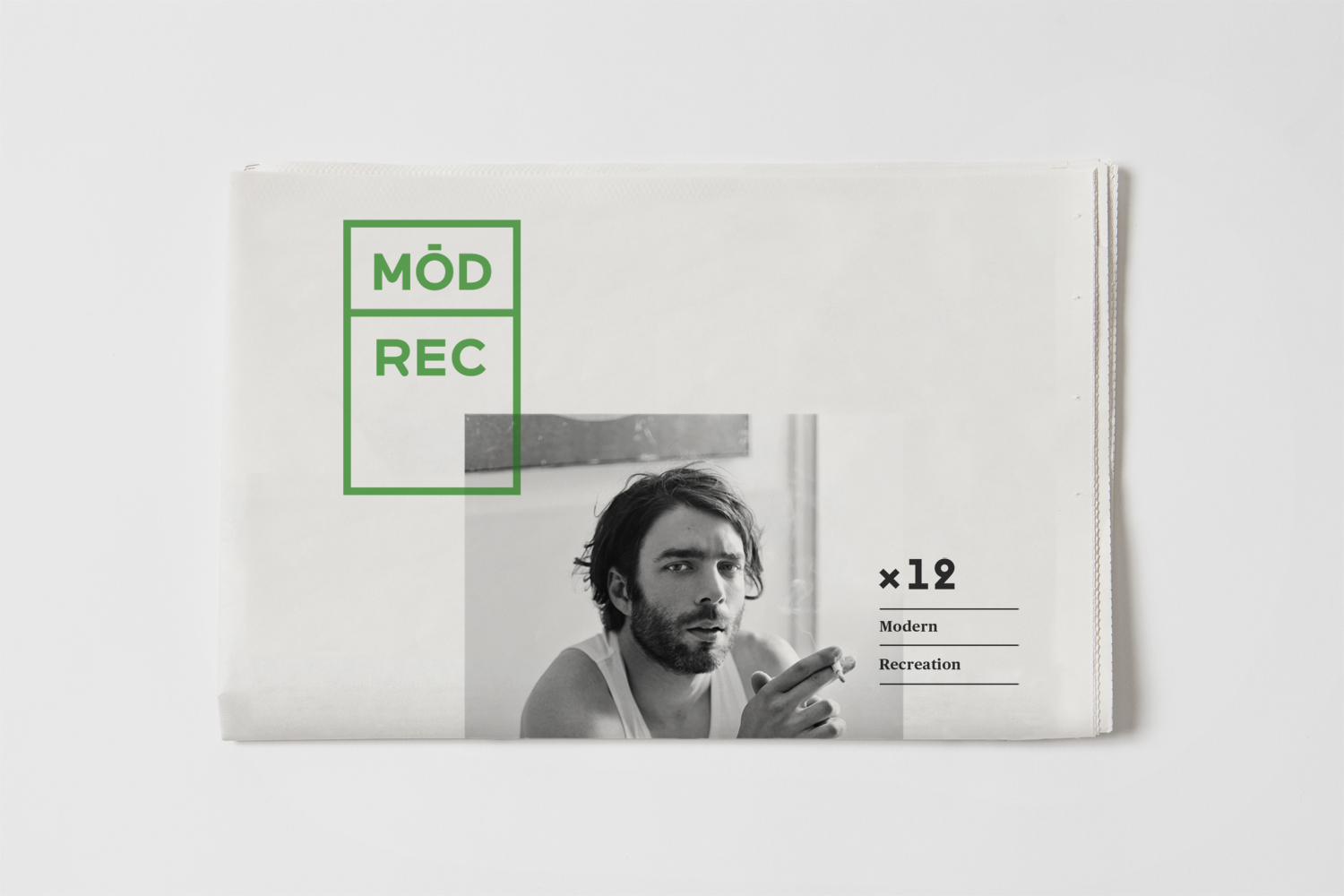Logo, graphic identity, packaging and website by Blok for subscription coffee service Modern Recreation