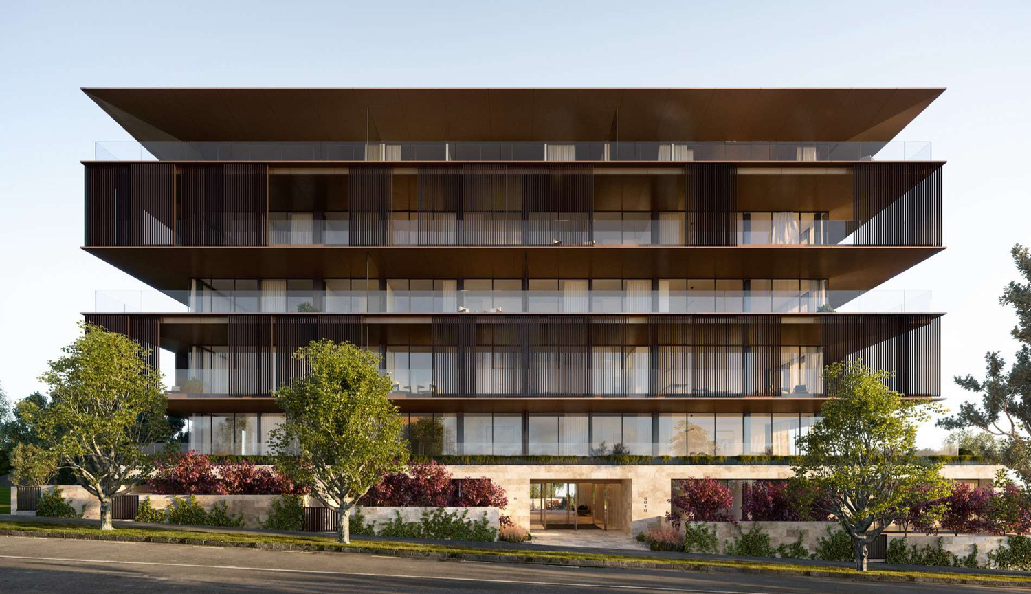 Arhitecture by Monk Mackenzie for Auckland luxury property development Soto