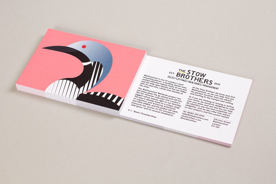Illustration in Branding – The Stow Brothers by Build, United Kingdom
