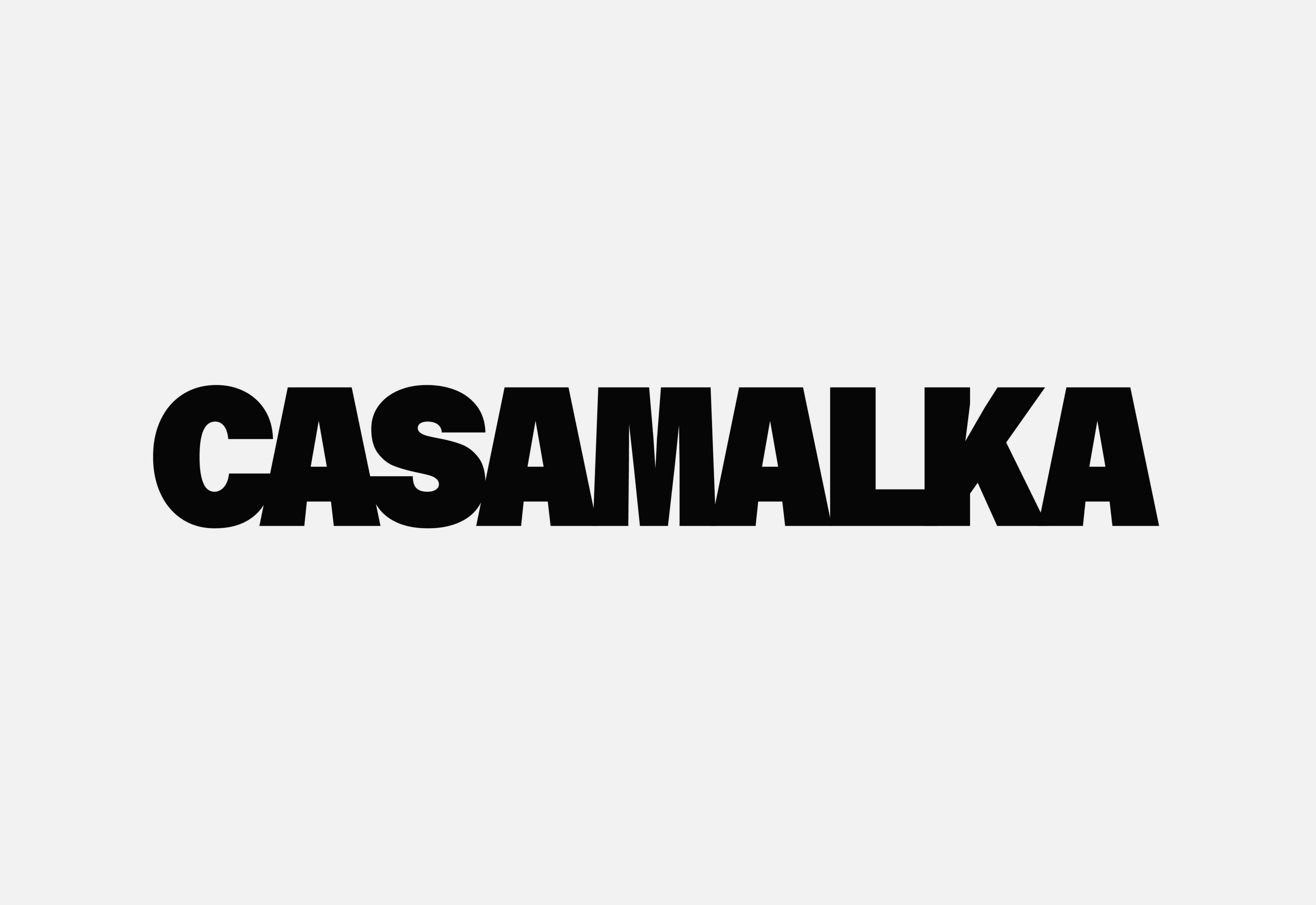 Visual identity and structural design for tequila brand Casamalka designed by American design studio Nihilo