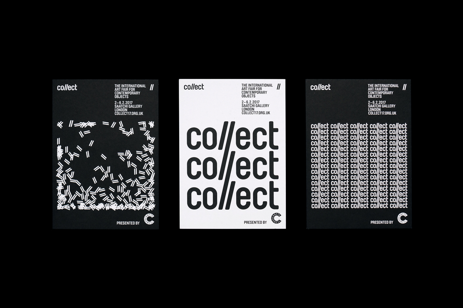 Black & White Branding – Collect by Spin, United Kingdom