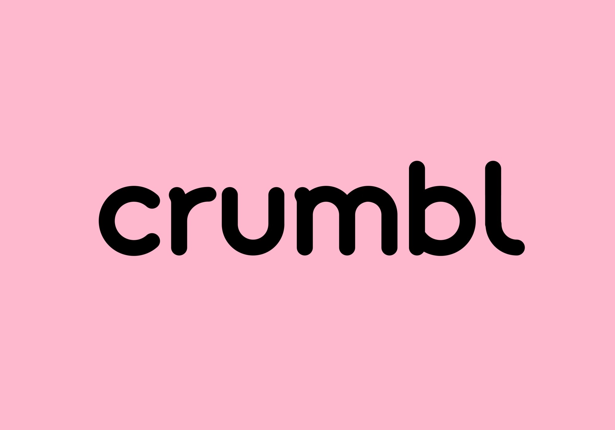 New logotype, custom typeface, bespoke illustration and motion graphics for cookie brand Crumbl designed by Turner Duckworth