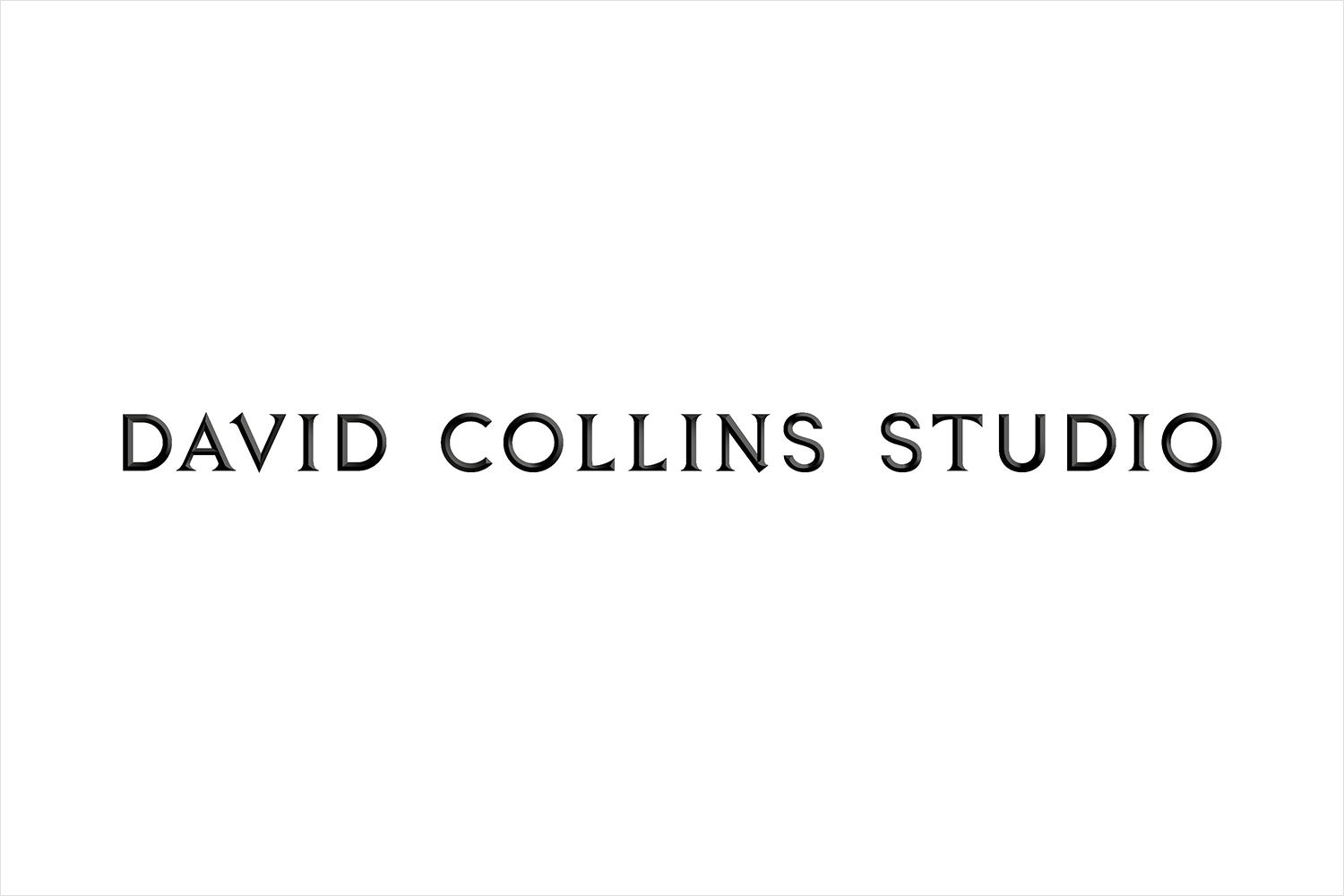 Creative Logotype Gallery & Inspiration: David Collins Studio by Bibliothèque Design