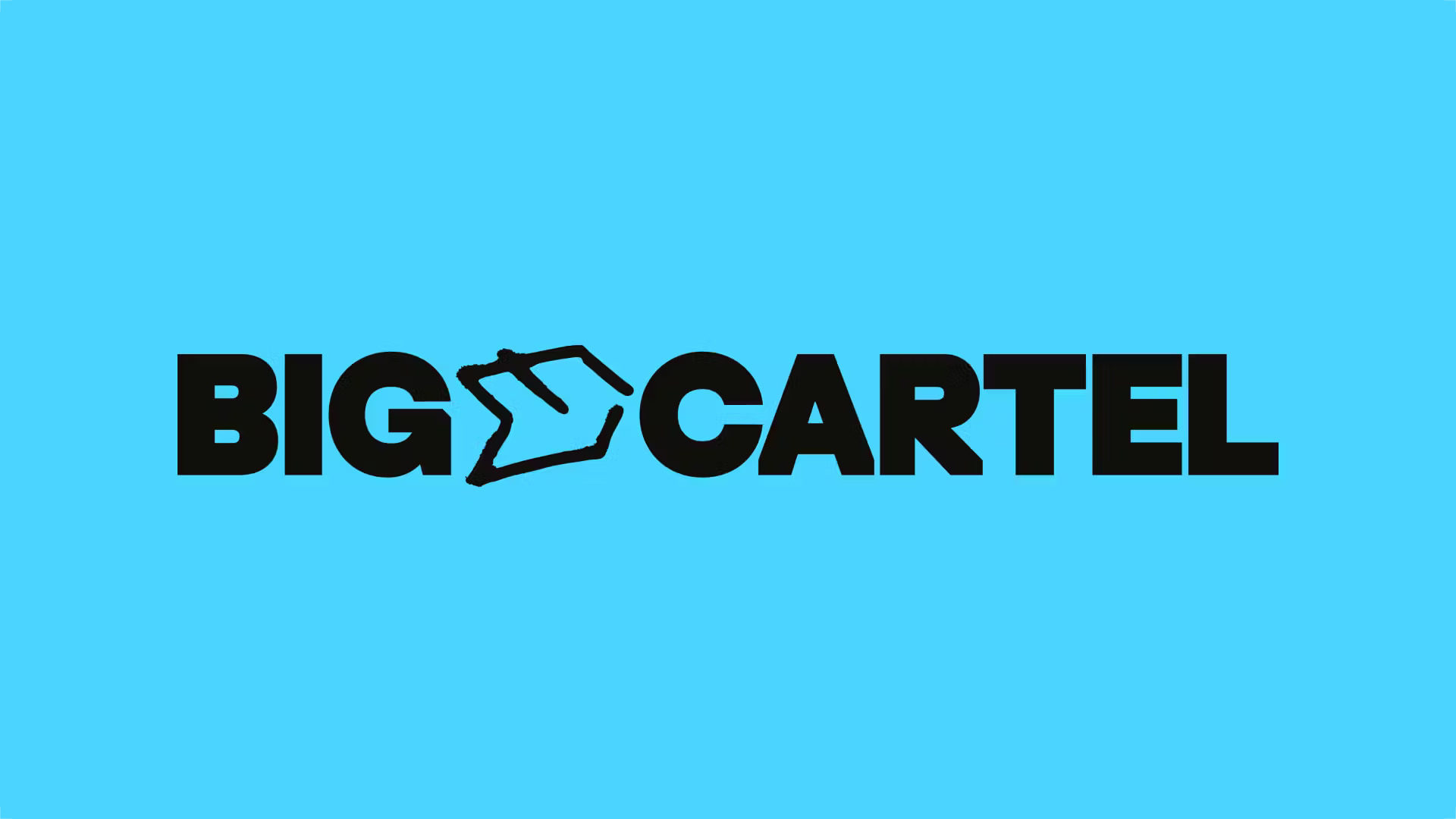 Logotype, illustration, digital and posters for e-commerce platform Big Cartel designed by How&How