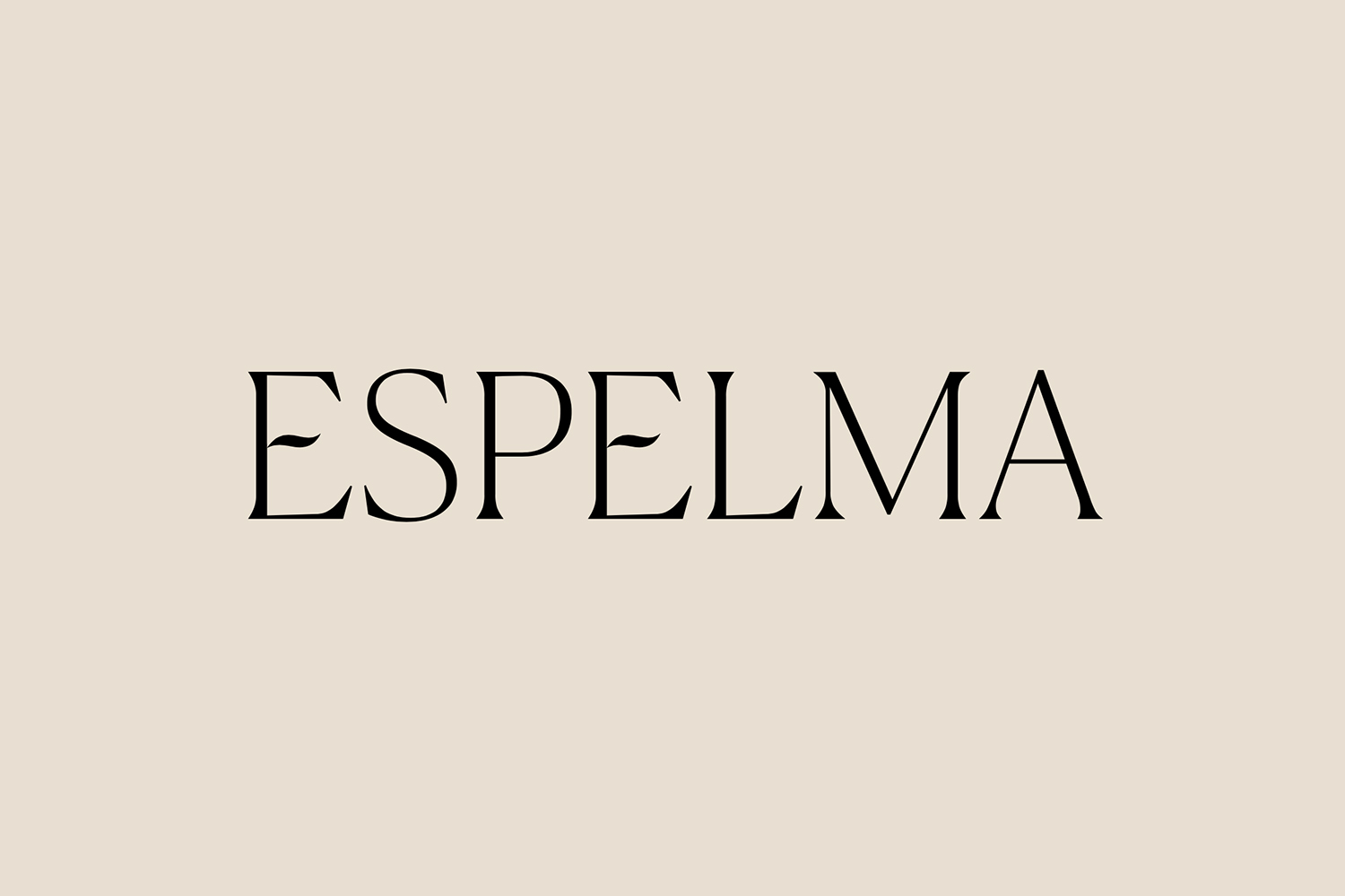 Creative Logotype Gallery & Inspiration: Espelma by Commission