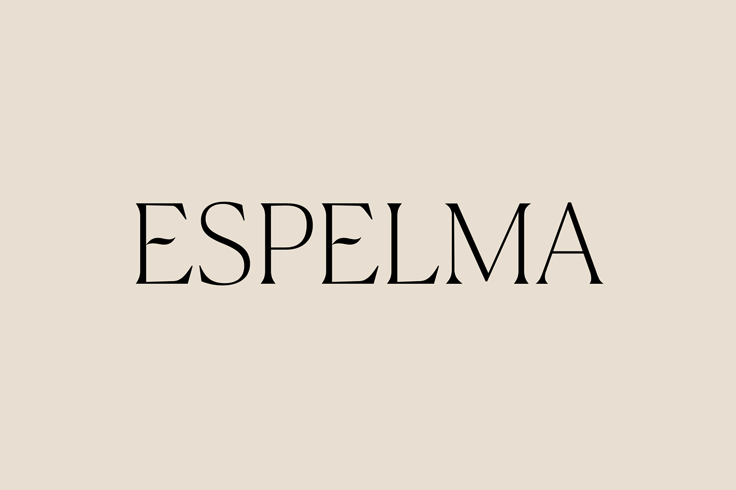 Logotype, visual identity, packaging, still life and website for clean-burning natural wax candle company Espelma