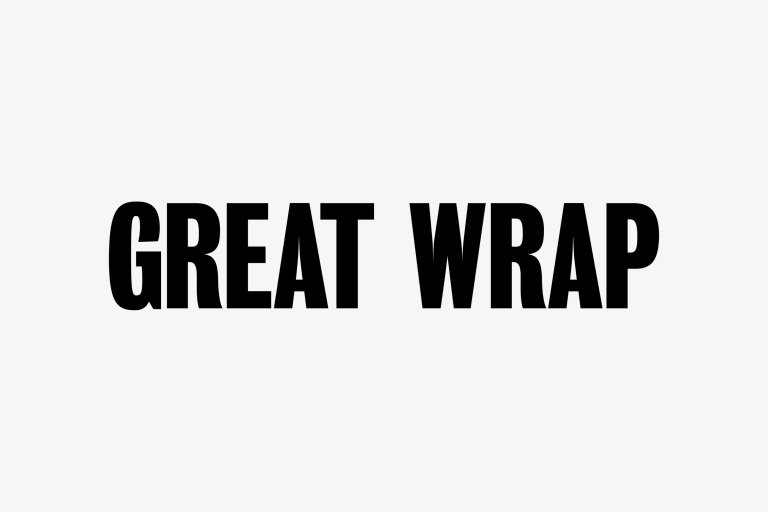 New Branding for Great Wrap by A Friend Of Mine — BP&O