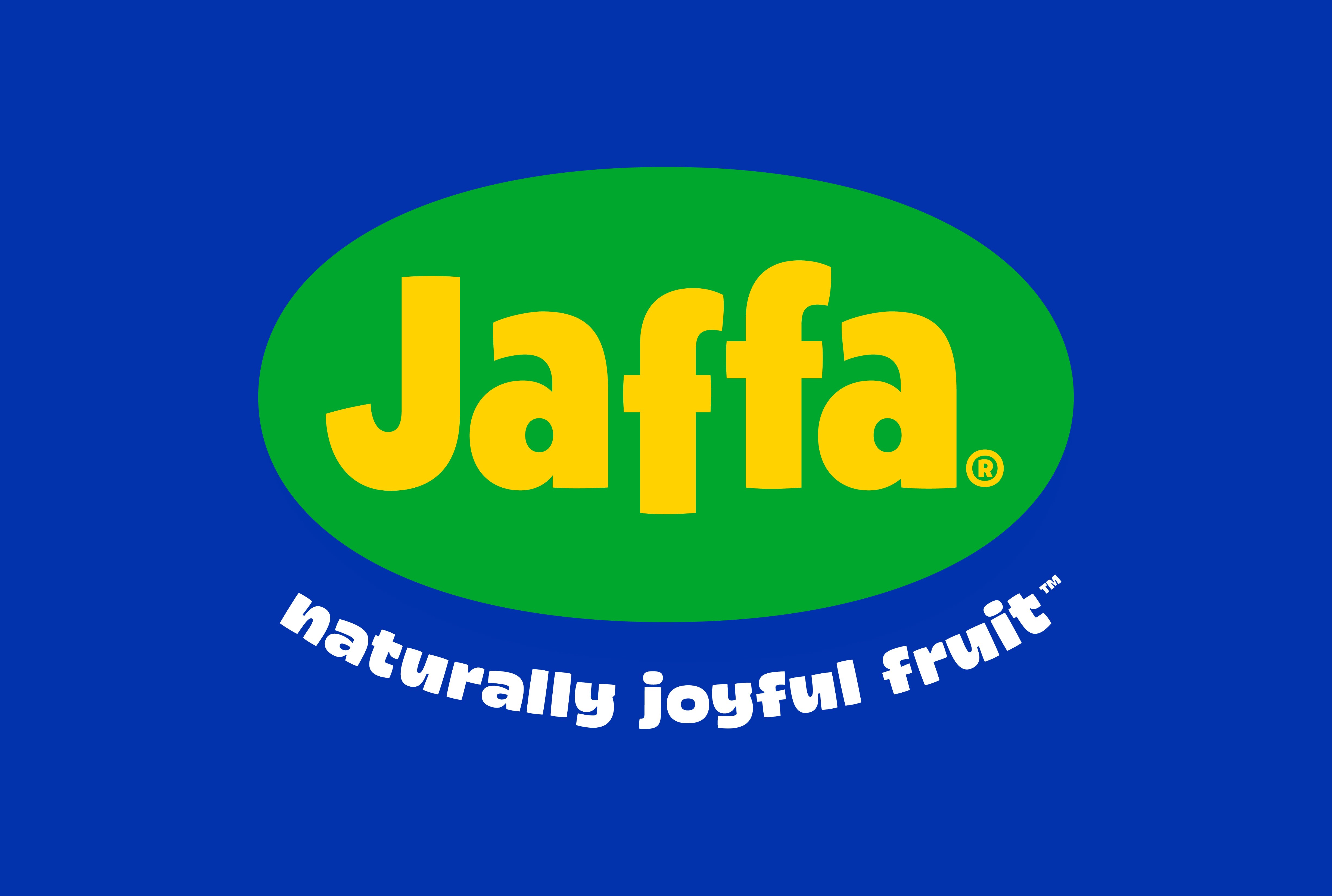 Logo, illustration, packaging, merchandise and website for fruit company Jaffa designed by Earthling