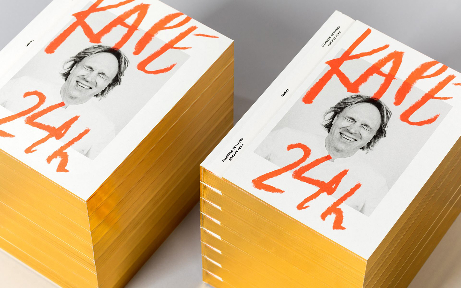 Book Design Inspiration – Kape 24h by Bond, Finland