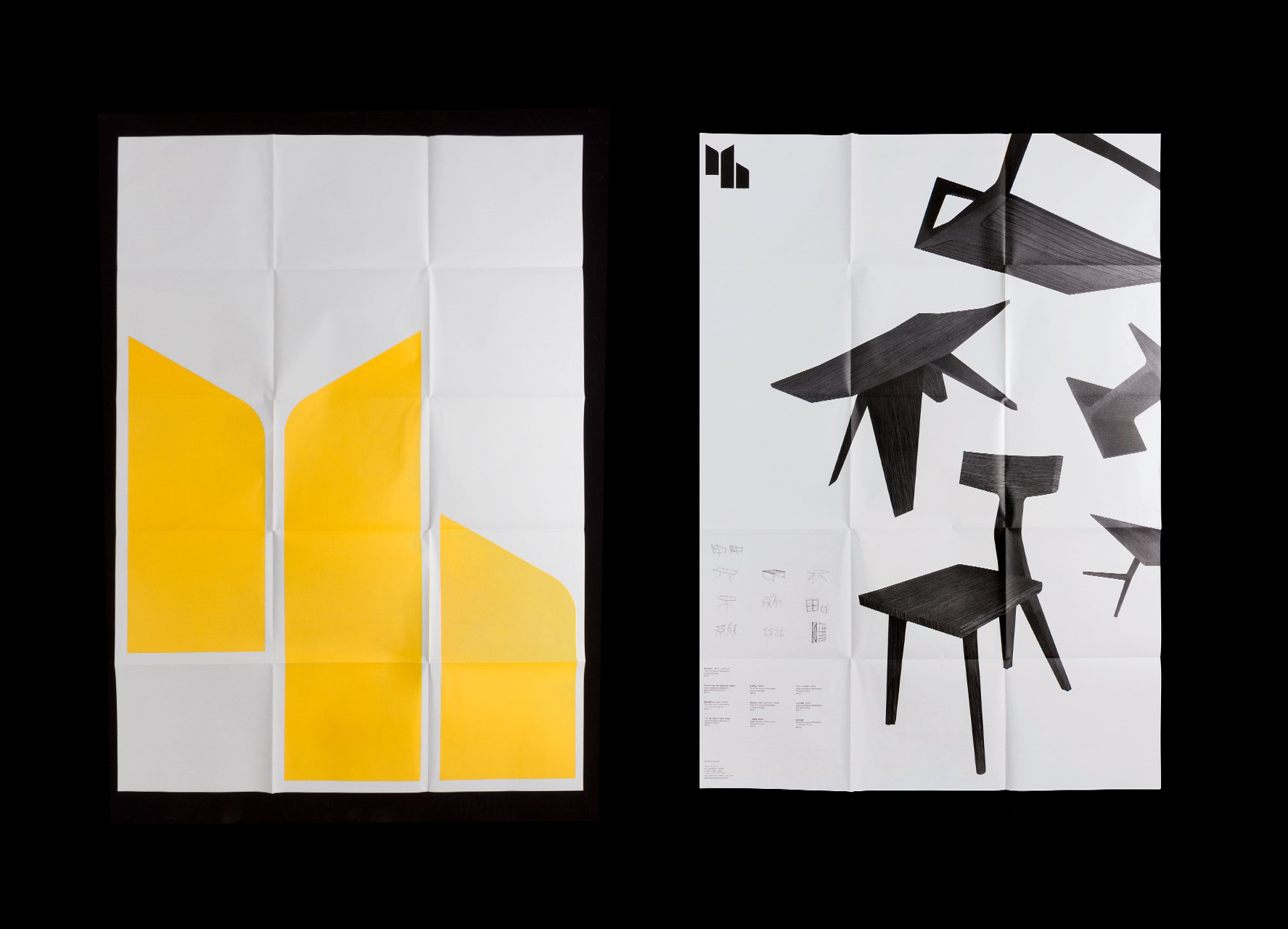 Print by Spin for furniture designer Matthew Hilton