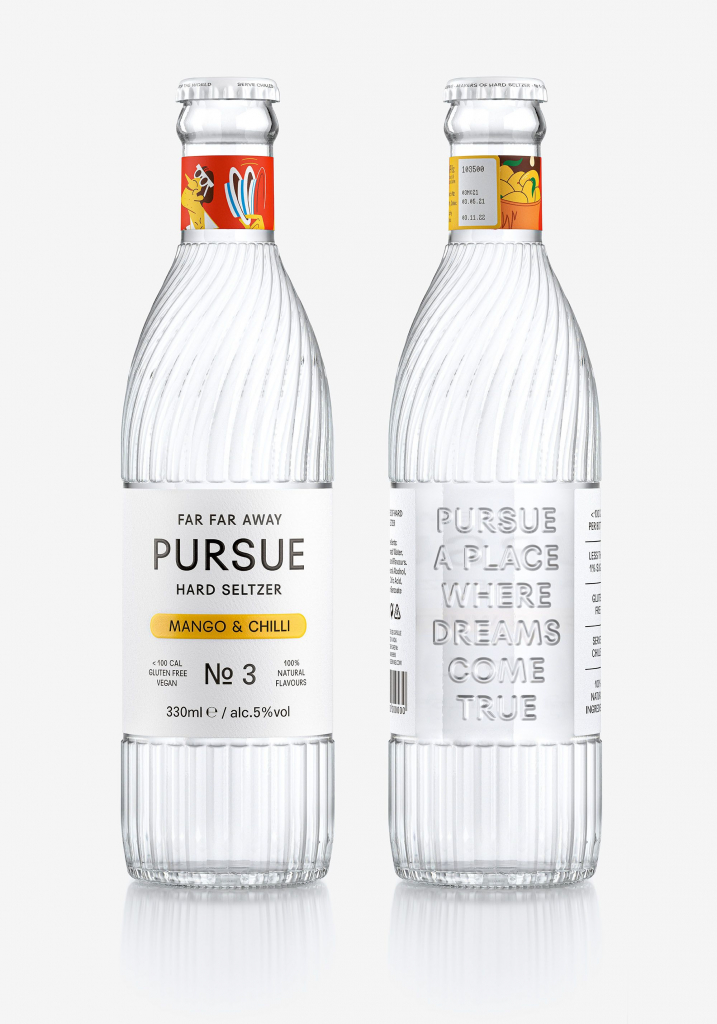 New Packaging for Pursue Hard Seltzer by OlssønBarbieri — BP&O