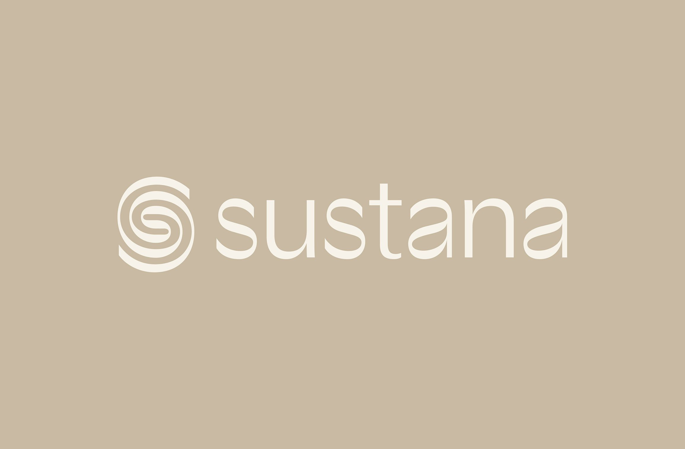 Logotype, logo, motion graphics and supergraphics for American paper mill Sustana designed by Collins