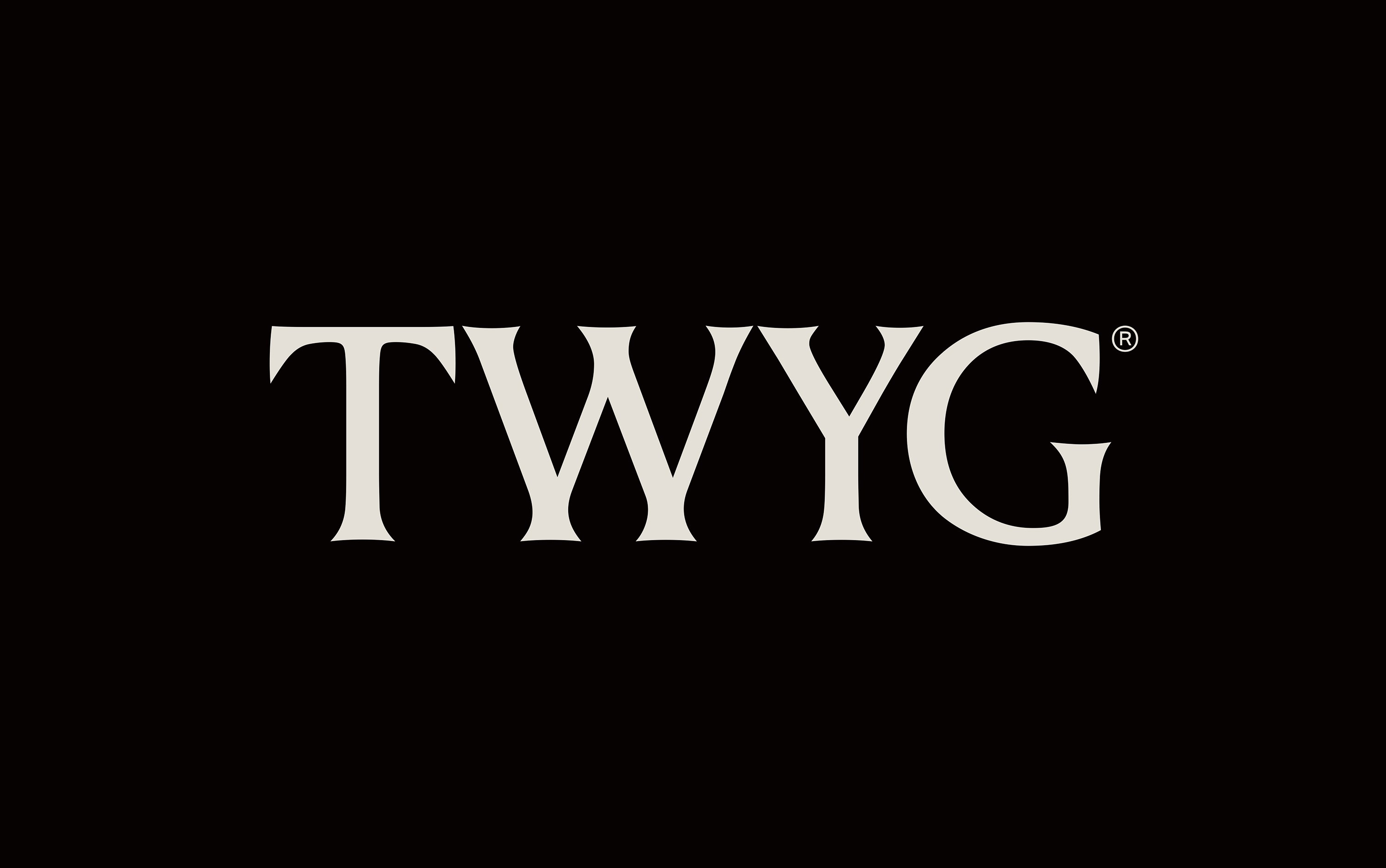 New logotype, packaging and art direction for New Zealand luxury skincare brand TWYG designed by Seachange.