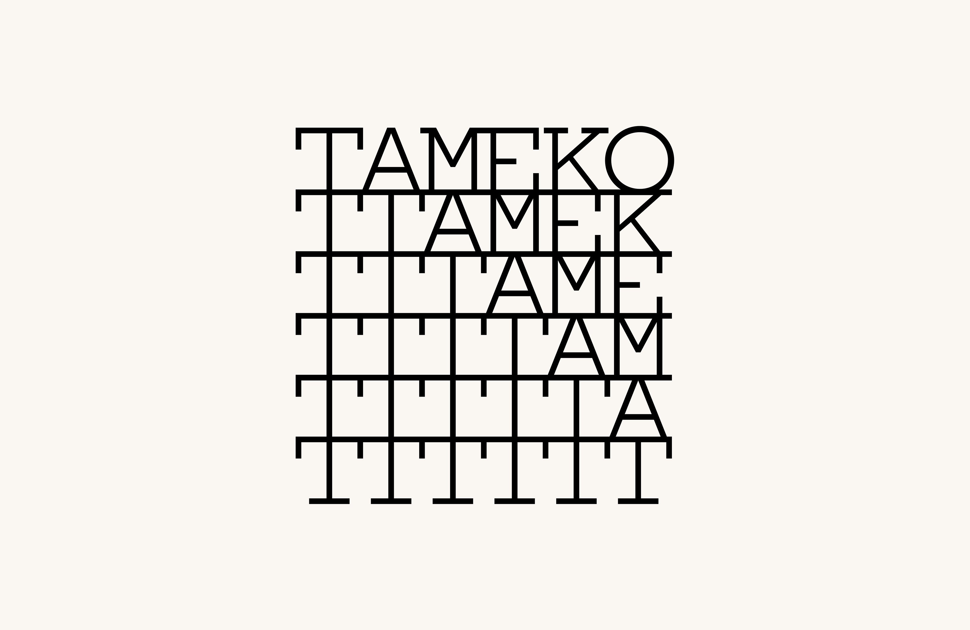 Logotype, patterns, packaging, tone of voice and website by London-based DutchScot for Danish textiles company Tameko