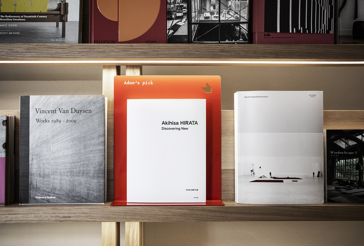 Logo, business cards, bookmarks, signage and tote bags by Australian studio Garbett for The Architect's Bookshop