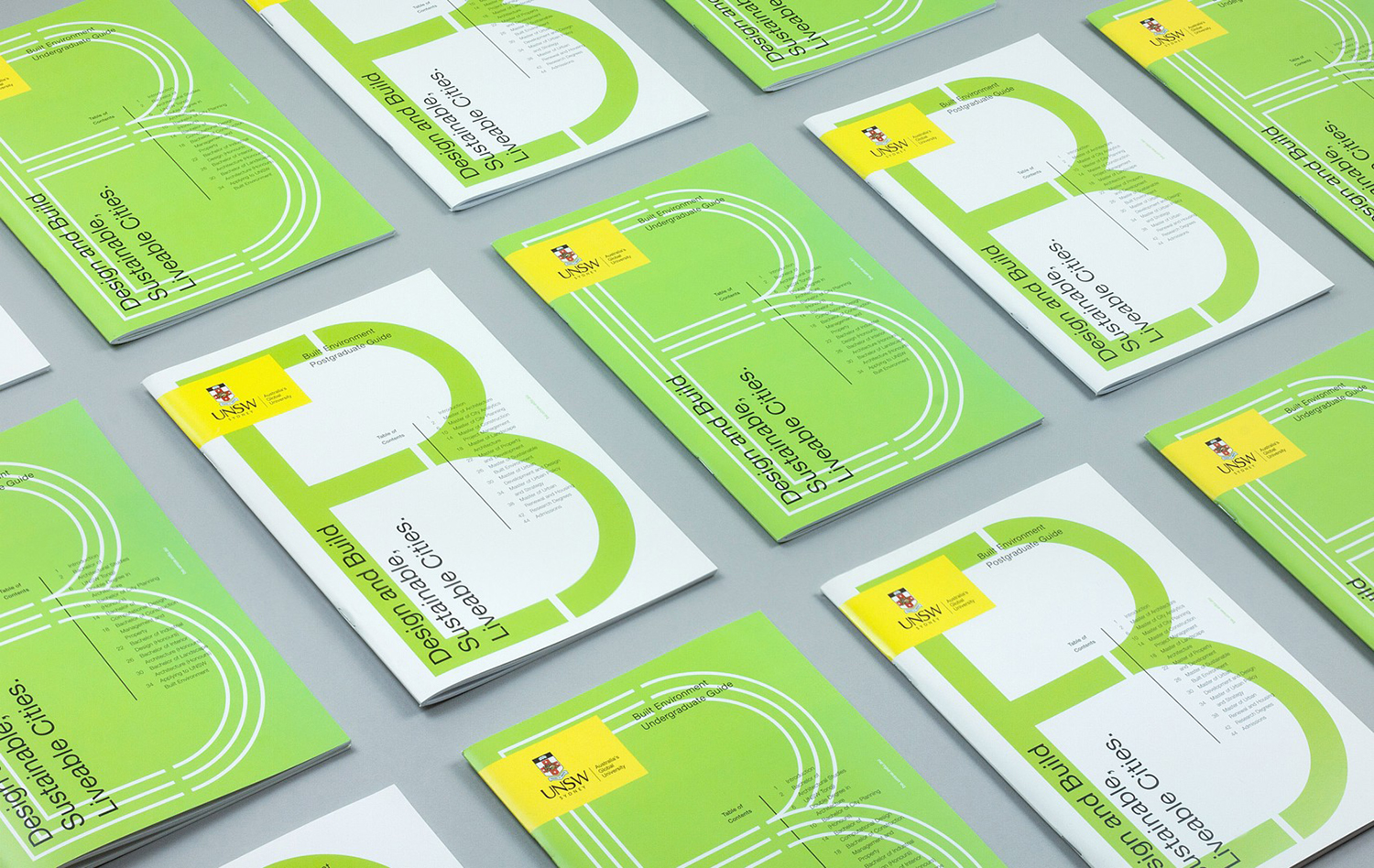 Creative Brochure Design Ideas – UNSW Built Environment by Toko