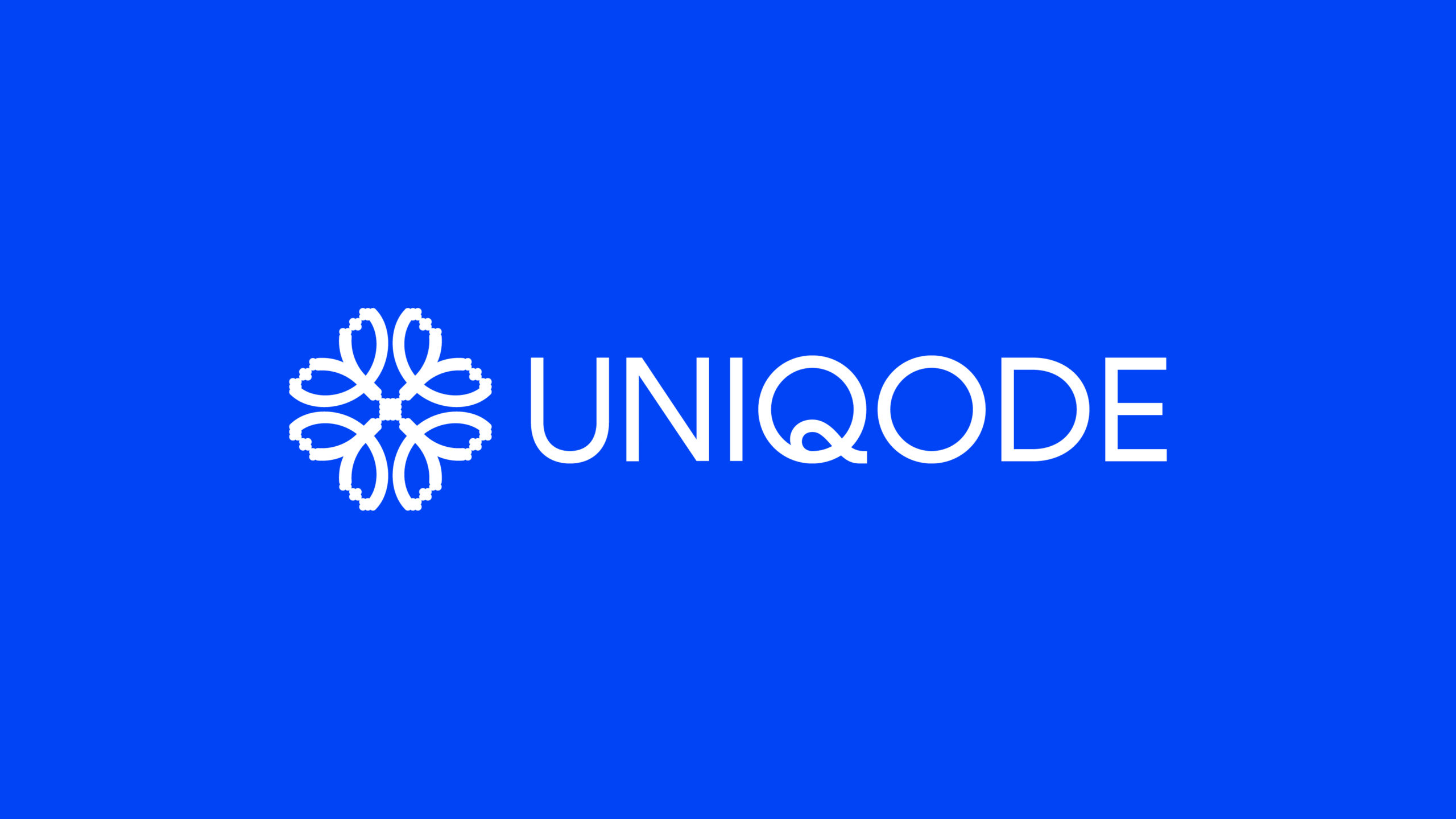 Logo, custom typeface, motion graphics designed by Koto for enterprise grade QR code provider Uniqode Logo, custom typeface, motion graphics designed by Koto for enterprise grade QR code provider Uniqode