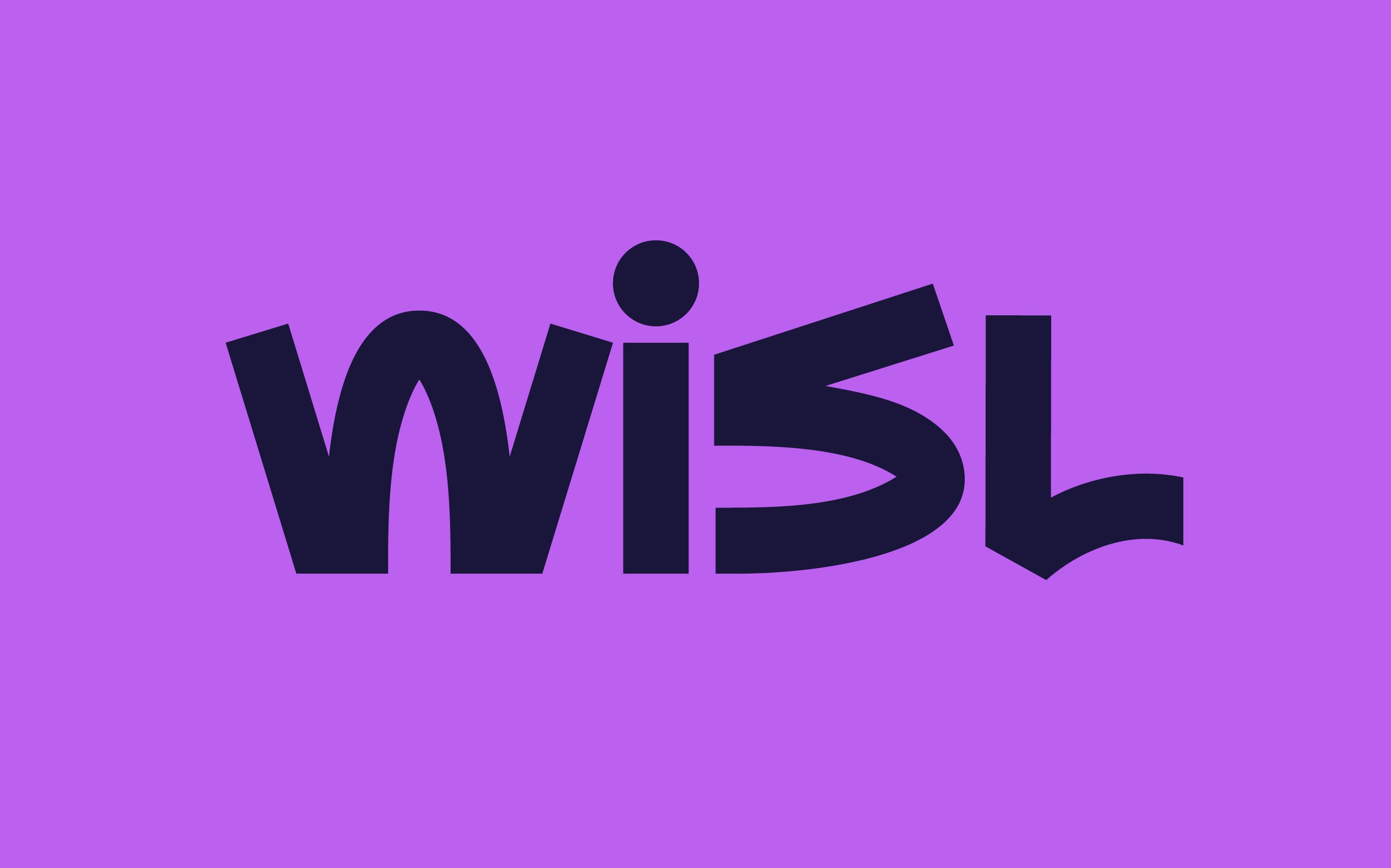 Logo, brand identity and app for social sports community platform Wisl designed by Lithuanian studio andstudi