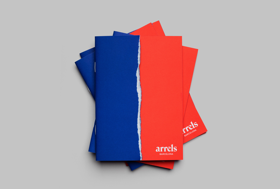 Brand Identity and brochure for Barcelona based shoe brand Arrels by graphic design studio Hey