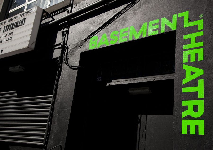 Branding for Basement Theatre by graphic design agency Studio Alexander