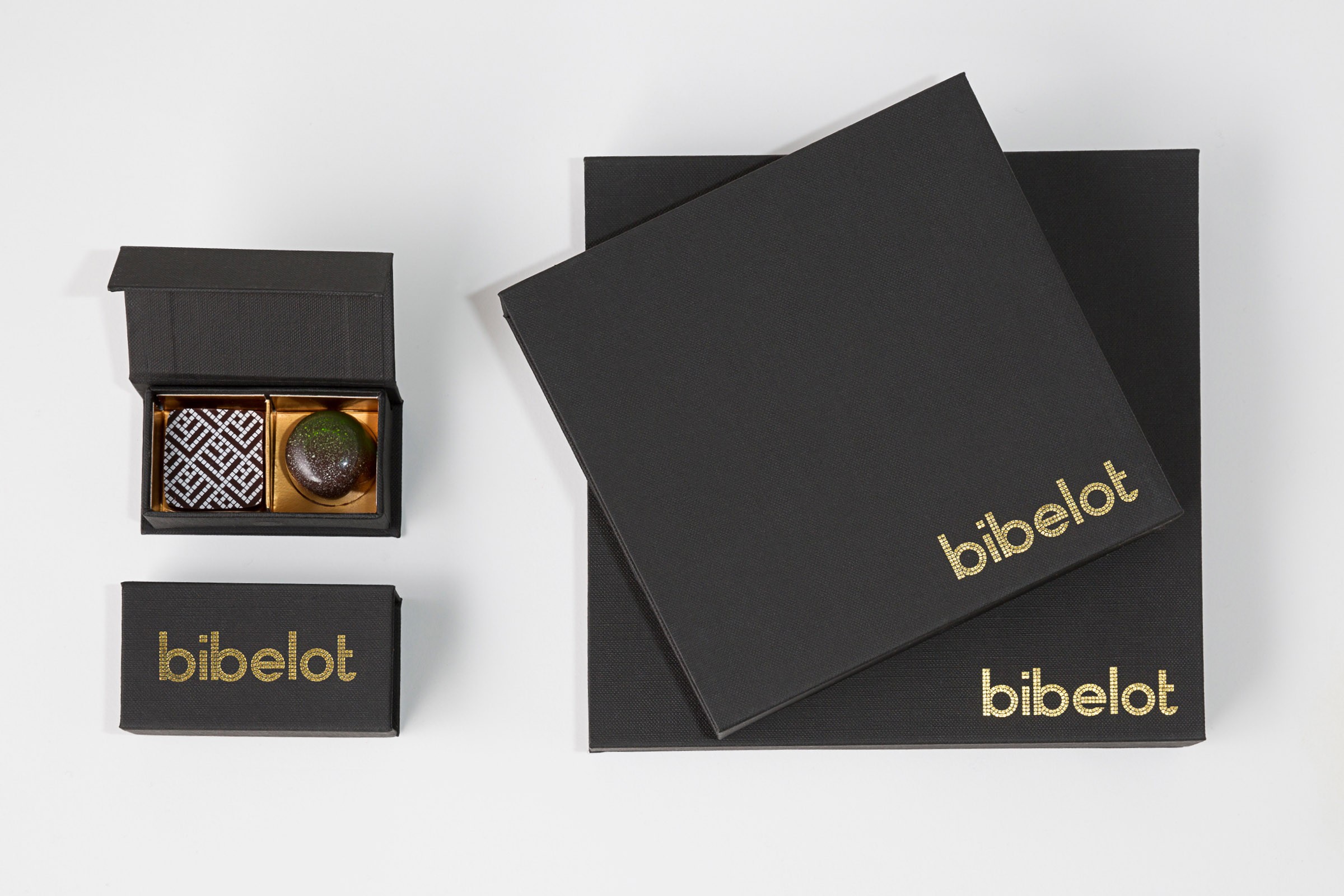 Bibelot patisserie branding and packaging designed by A Friend Of Mine