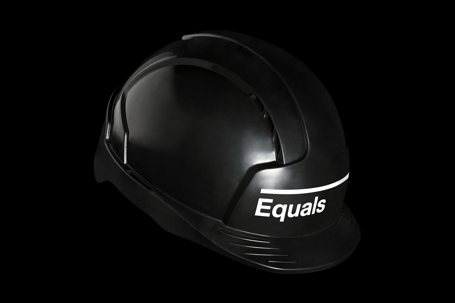 Brand identity and branded hard hat for Equals Consulting by Spin, United Kingdom