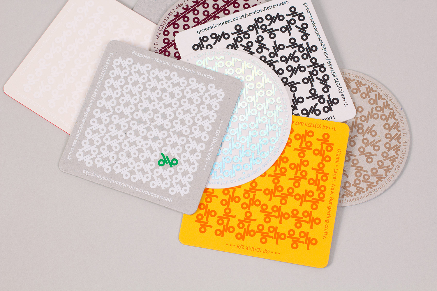 Generation Press Mail Campaign – Coasters by Build 