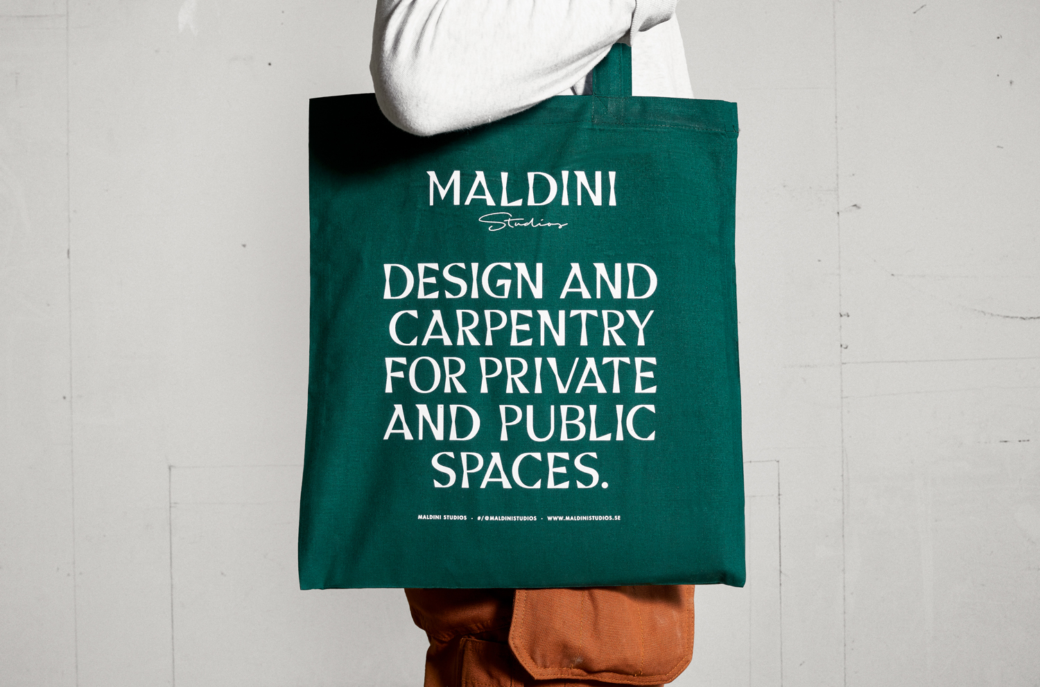 Tote Bag Design – Maldini Studios by Jens Nilsson, Sweden