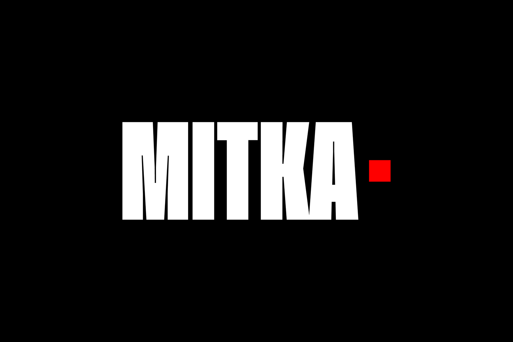 Logotype for spray paint range Mitka by Madcat