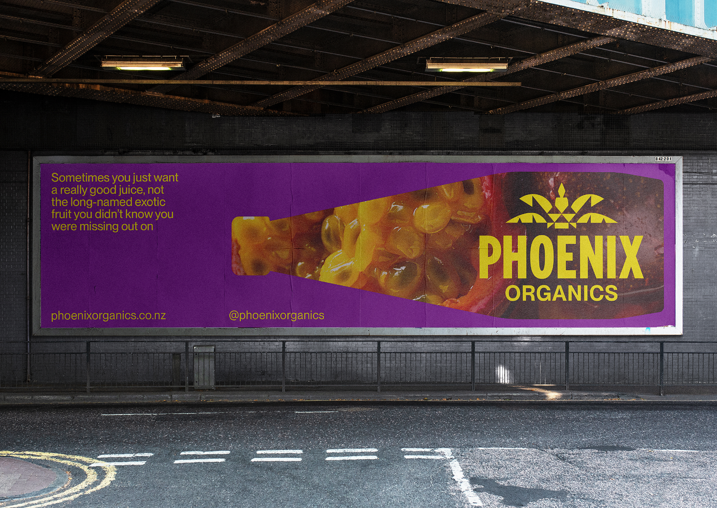 Branding, packaging and tone of voice for New Zealand beverage brand for Phoenix Organics by Marx Design