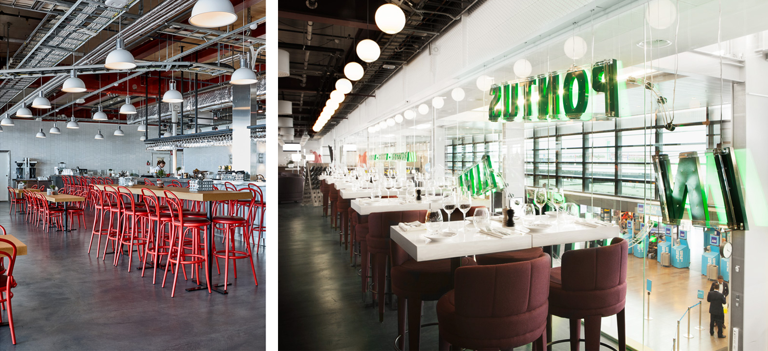 Restaurant interior, Pontus In The Air