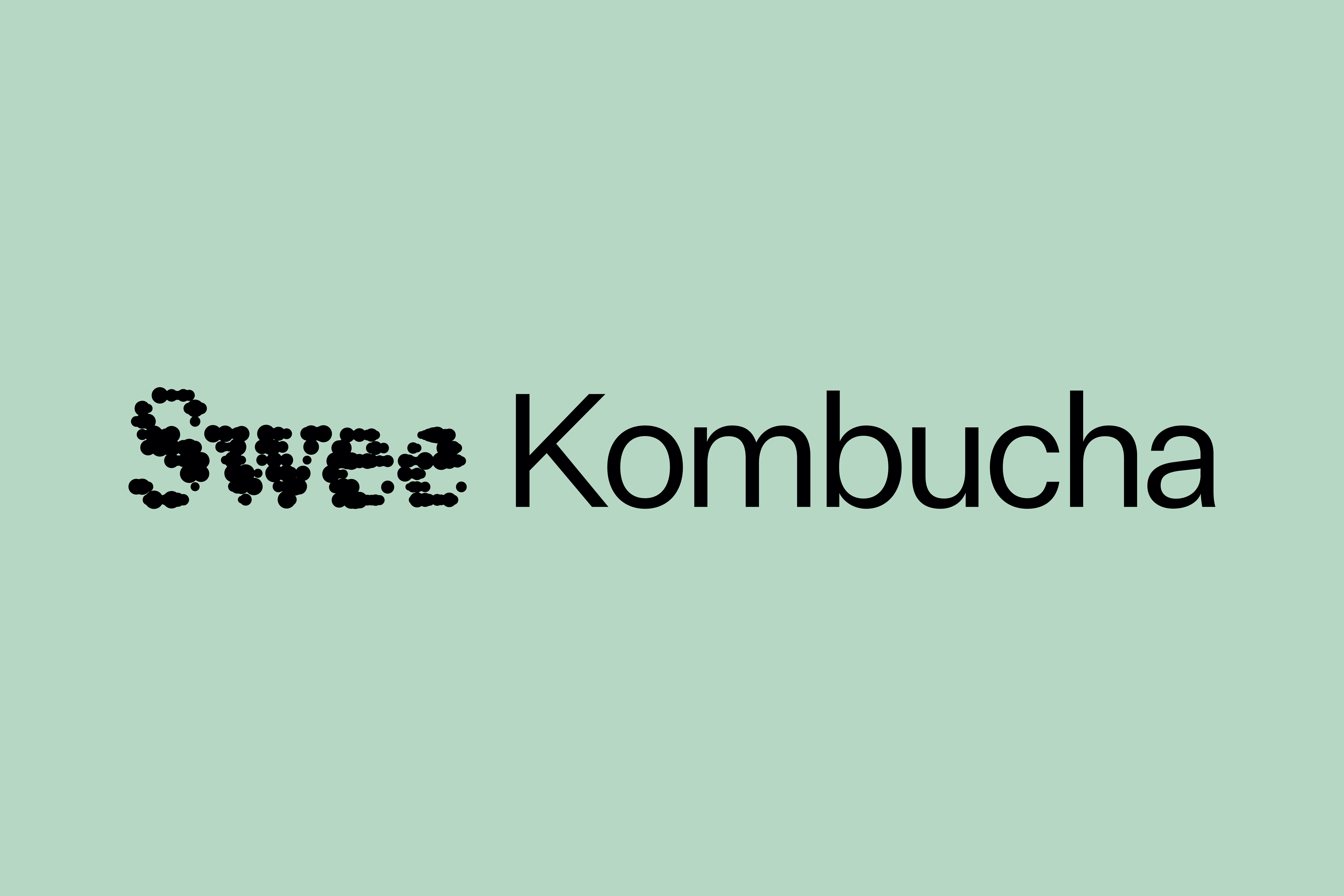 Logo for kombucha brand Swee designed by Bedow