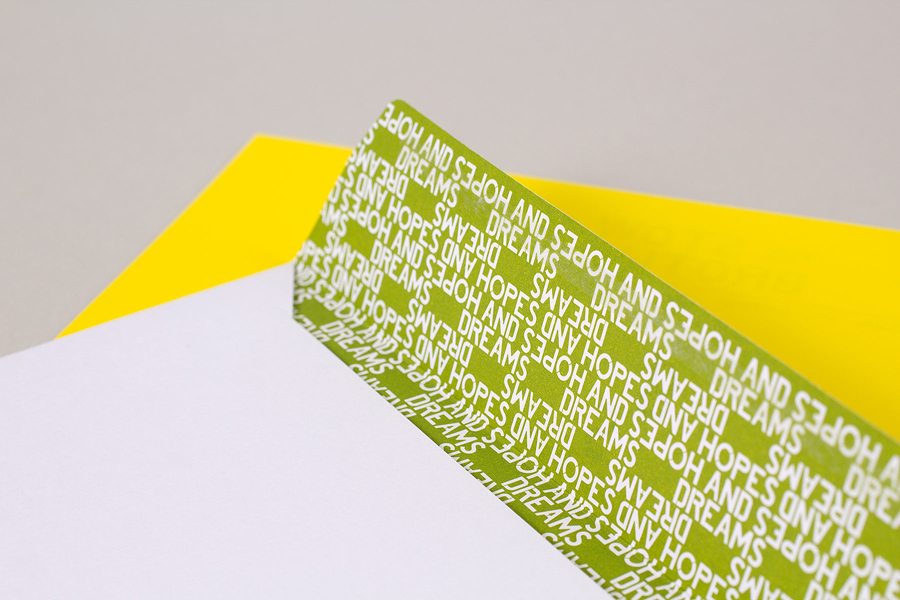 Envelope design by Build for East London estate agent The Stow Brothers
