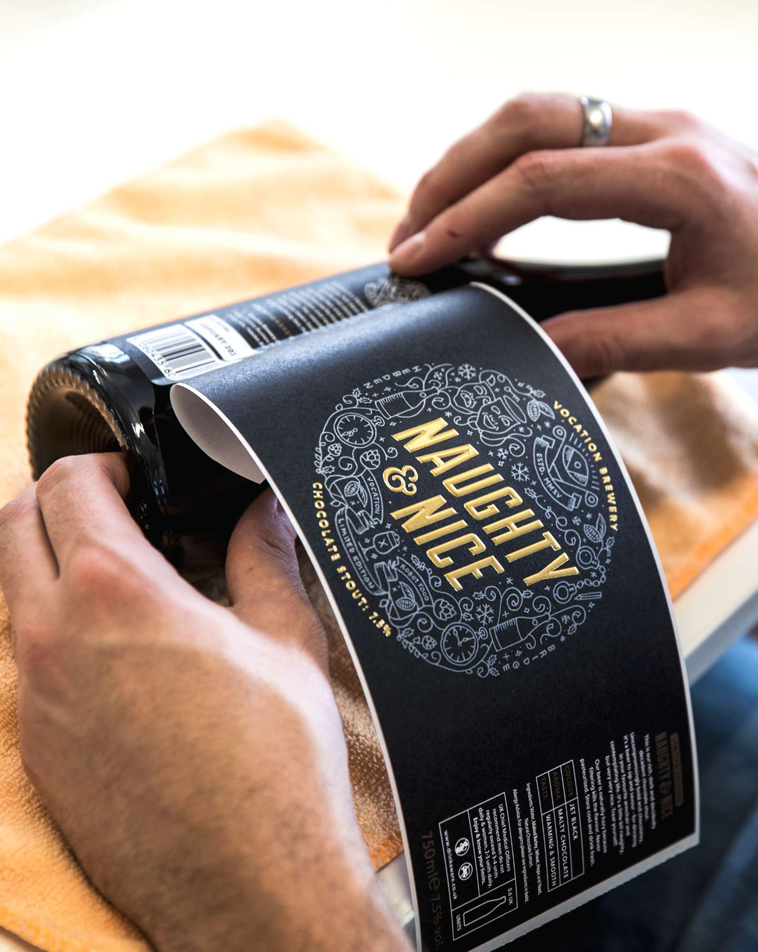 Package design application for Vocation Brewery by Leeds based graphic design studio Robot Food