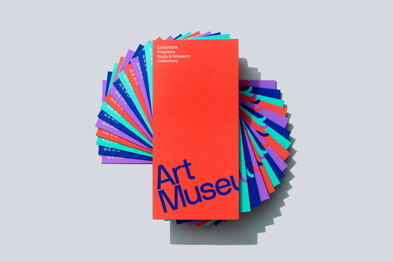 Brand identity and print for Art Museum by Underline Studio