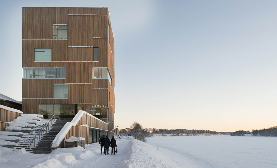 Logo, print, interior and exterior signage by Stockholm Design Lab for Swedish University museum and contemporary arts centre Bildmuseet.