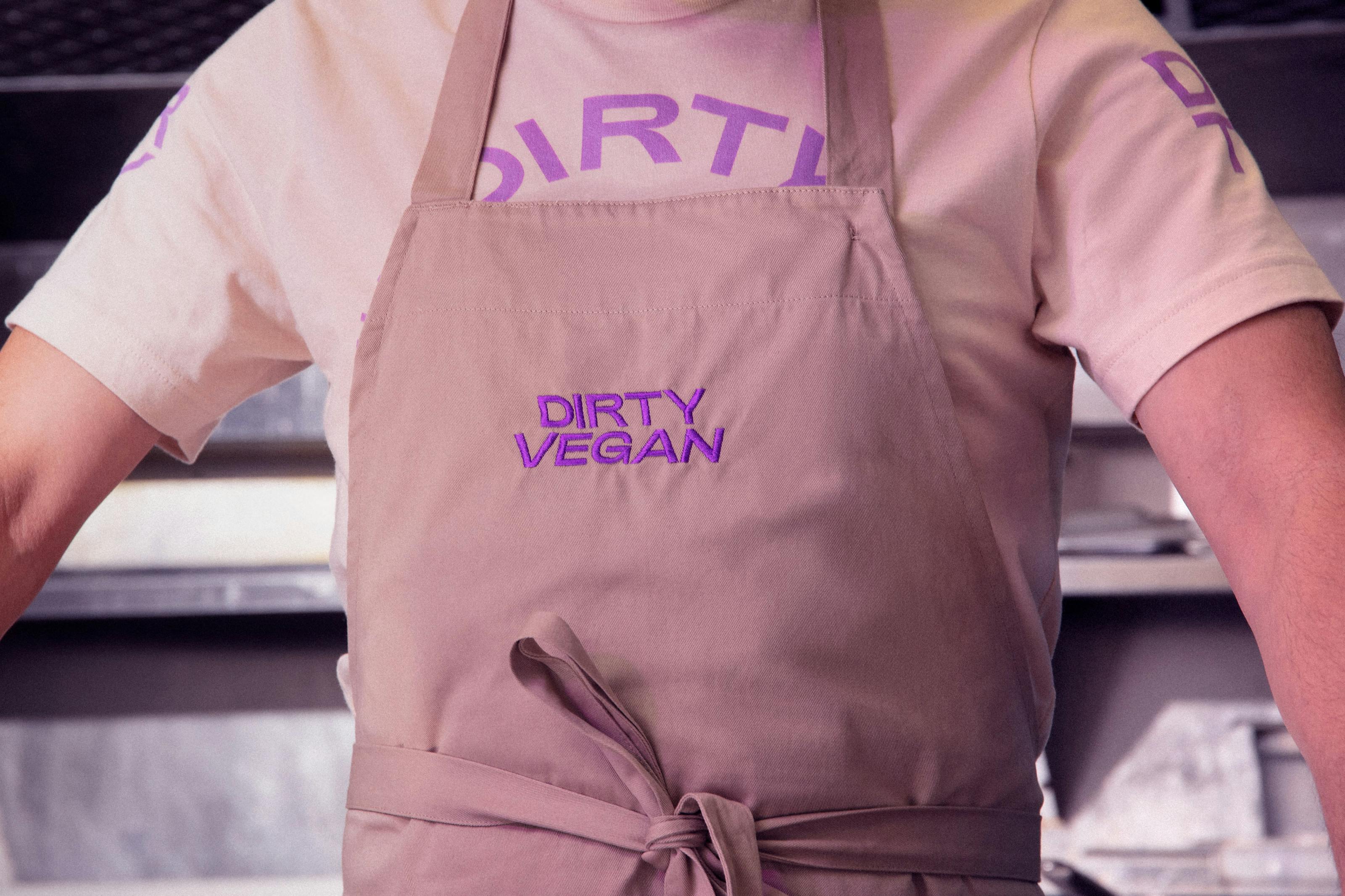  Logo, animation, menus, coasters, branded merchandise and signage by Jens Nilsson for Swedish vegan fast food restaurant and bar Dirty Vegan.